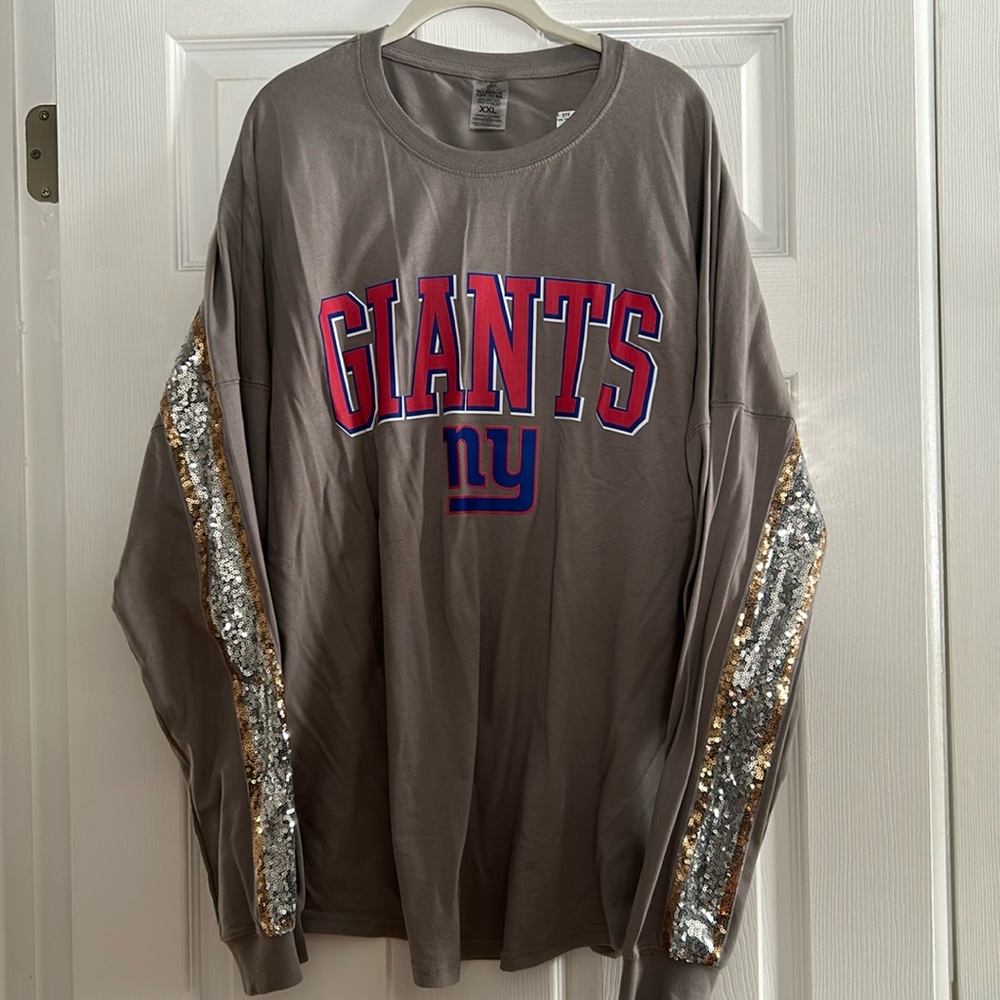 NY Giants Sequin Shirt
